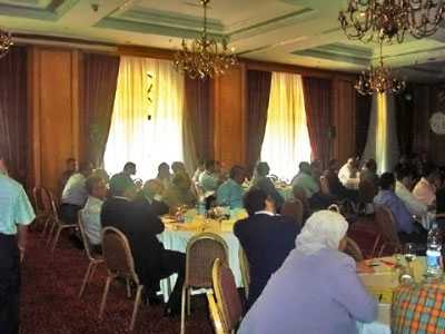 Our Workshop at Concorde El Salam Hotel Cairo 2012